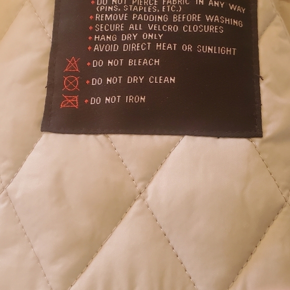 Castle Streetwear Escape Textile Motorcycle Embroider Pink & White Sz 10 Jacket - Picture 14 of 16